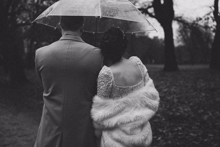 Hochzeitsfotos bei Regen - Ireen Kaiser