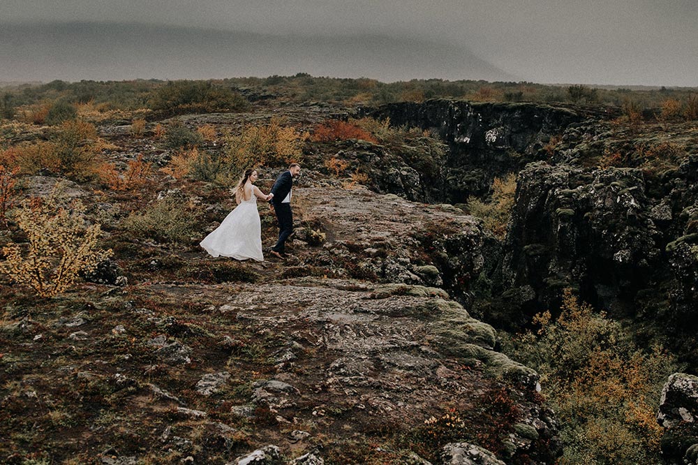 Heiraten in Island - Thingvellir Nationalpark